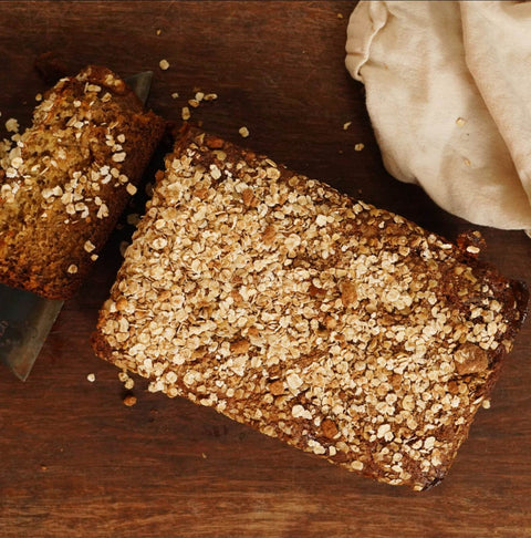 Banana Caramel Crumble Loaf