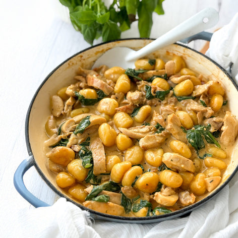 Garlicky Chicken Gnocchi