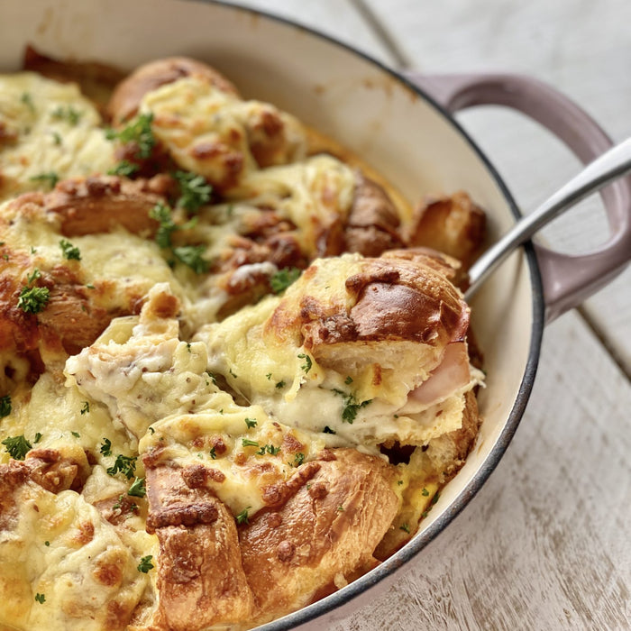 Croque Monsieur Croissant Bake