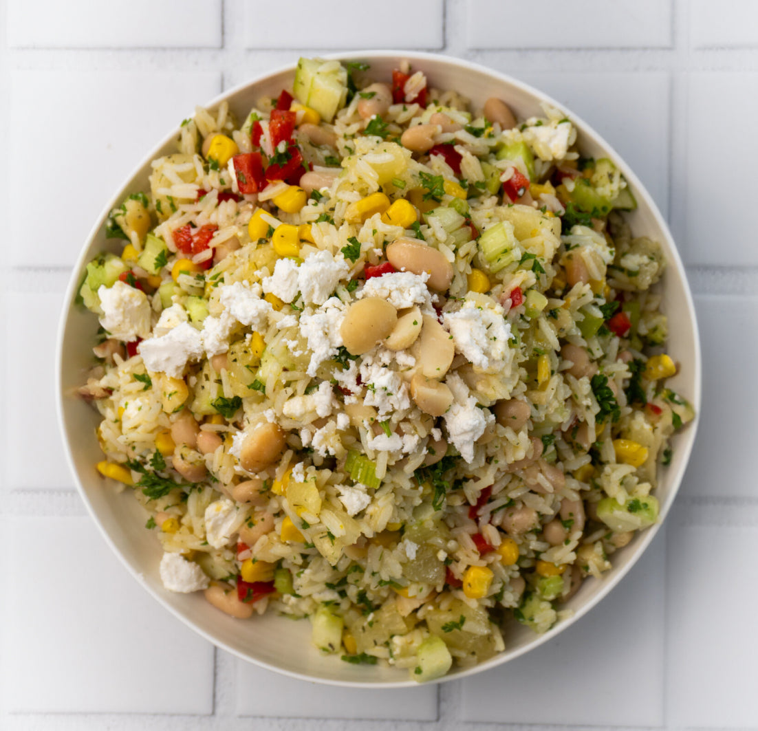 Summer Rice Salad — Pepper & Me