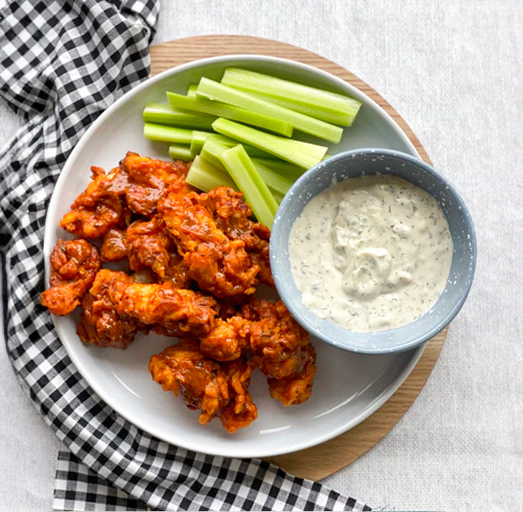 Buffalo Chicken with Ranch Dip