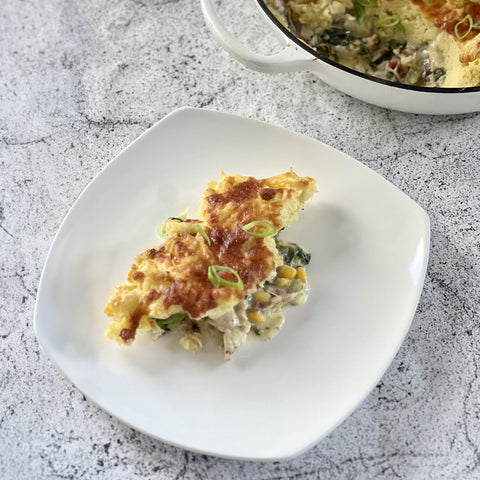 Chicken Bacon Ranch Cottage Pie