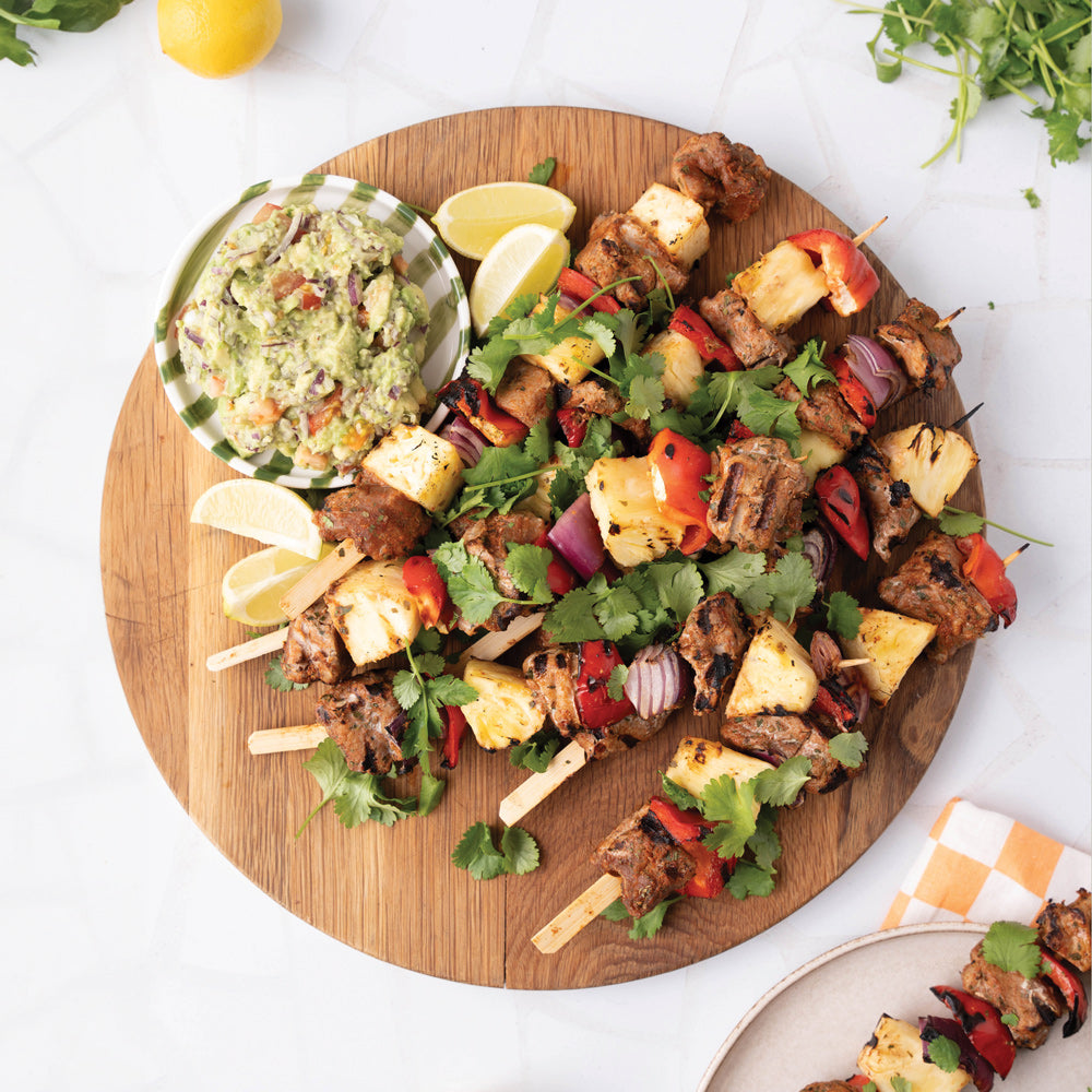 Peri Peri Pork & Pineapple Skewers