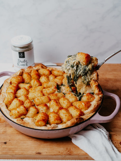 Chicken Pie with Hash Bites