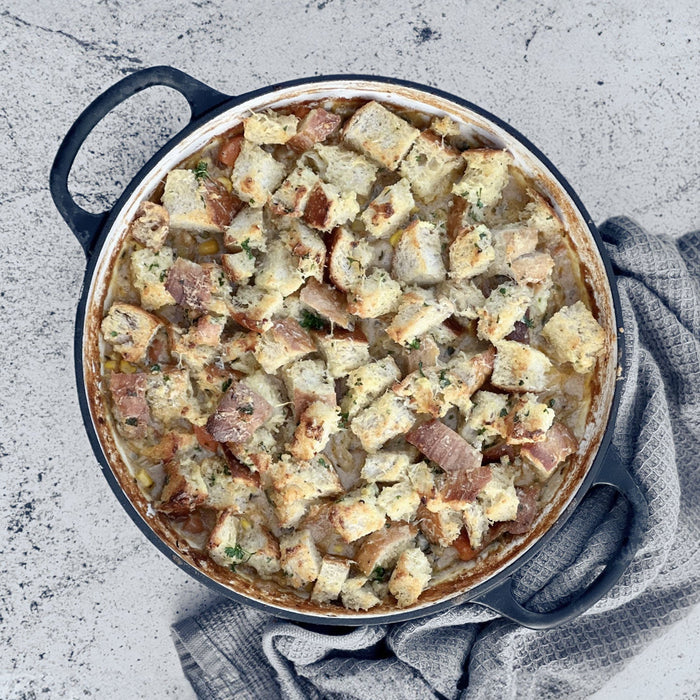 Garlic Bread Chicken Bake