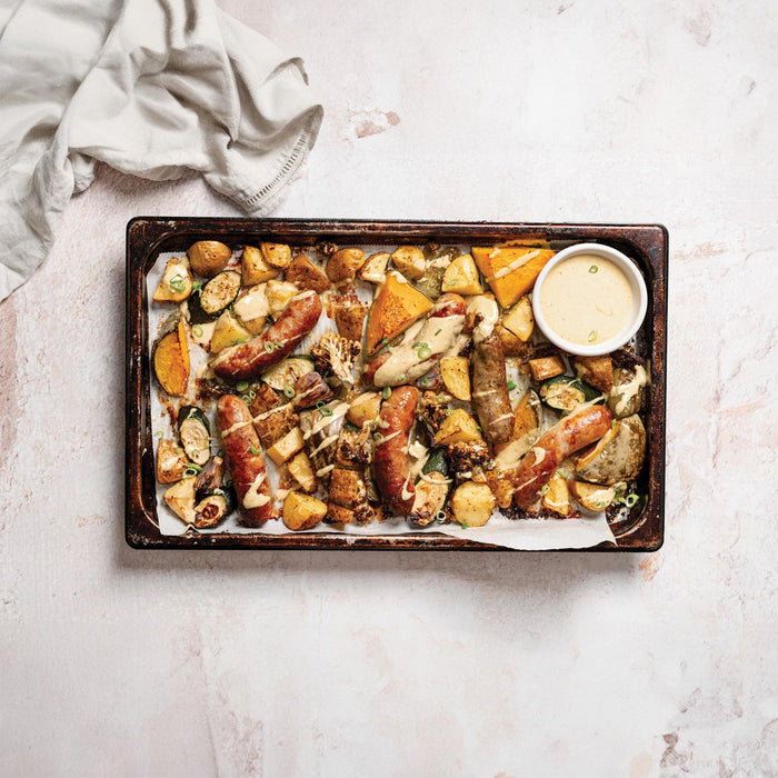 Sausage Tray Bake