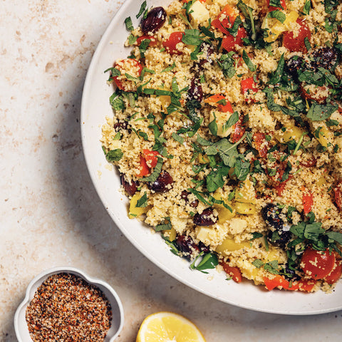 Lemon Pepper Couscous Salad