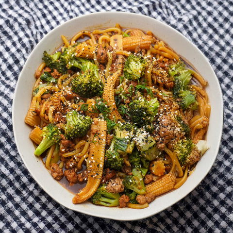 Easy Pork Chow Mein