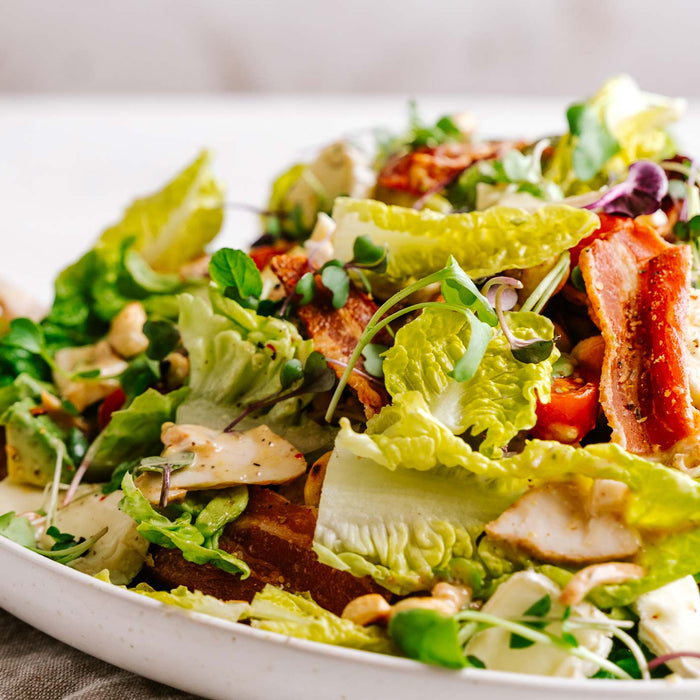 Chicken & Bacon Salad With Dude Ranch Dressing