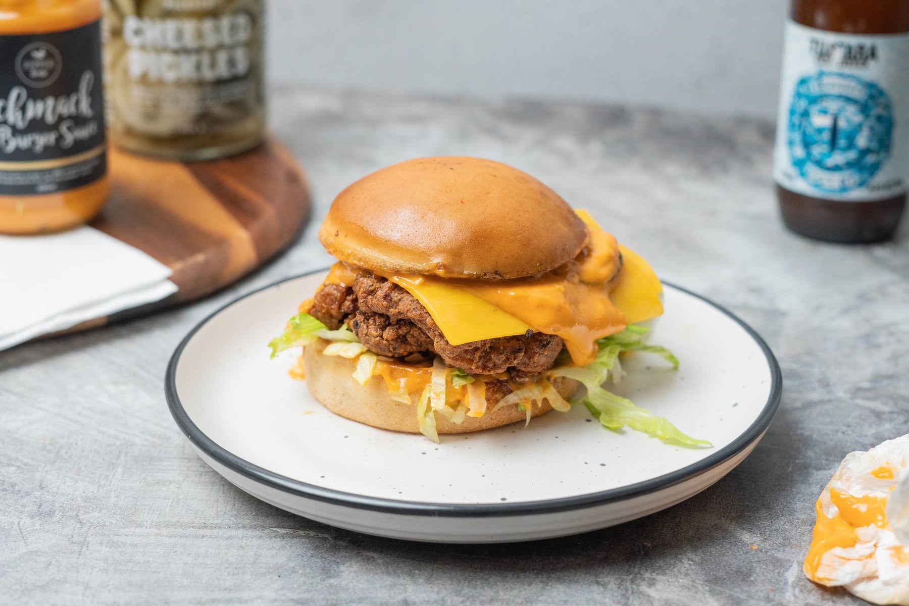 Fry-Yay Fried Chicken Burgers