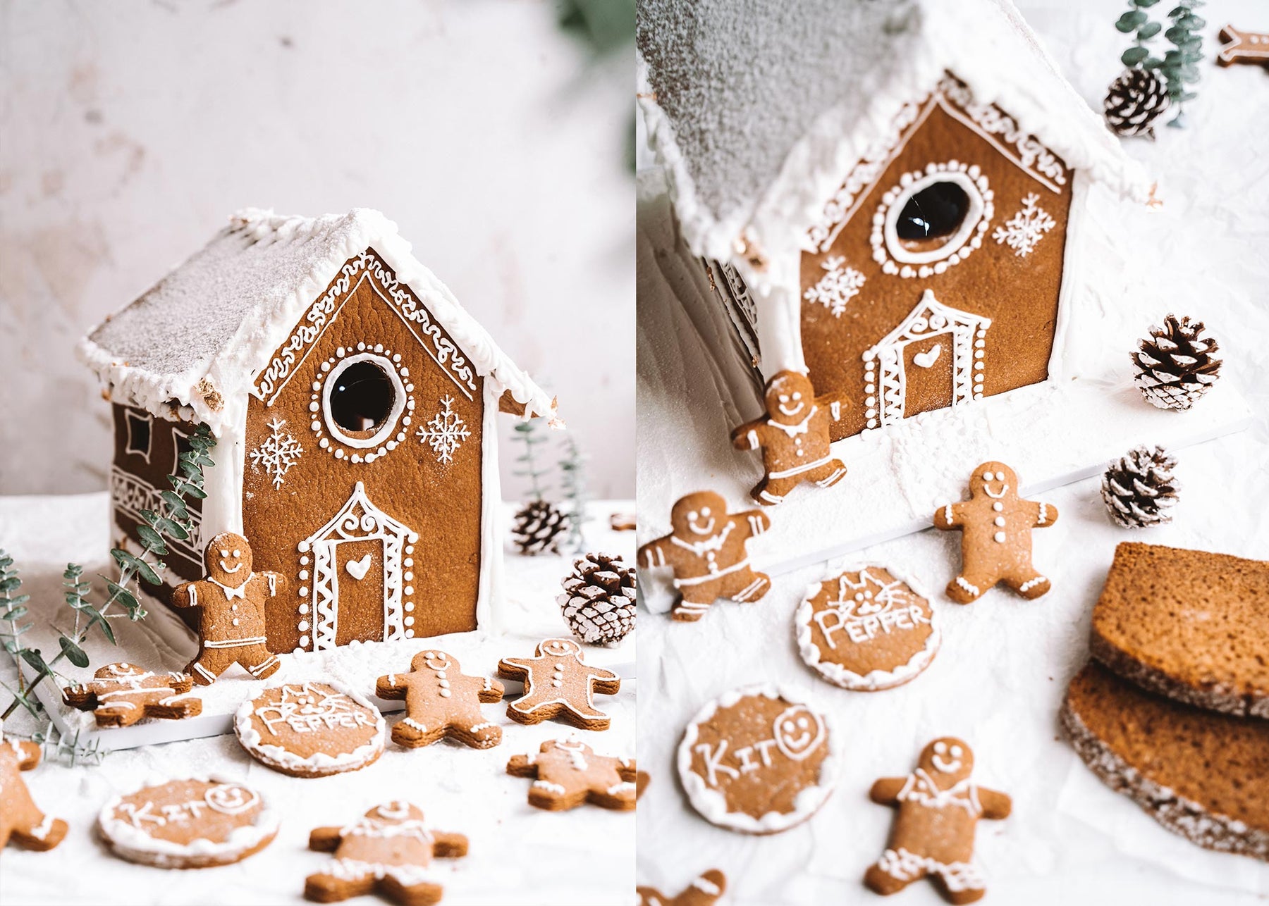 Gingerbread House With Ginger Spice Mix