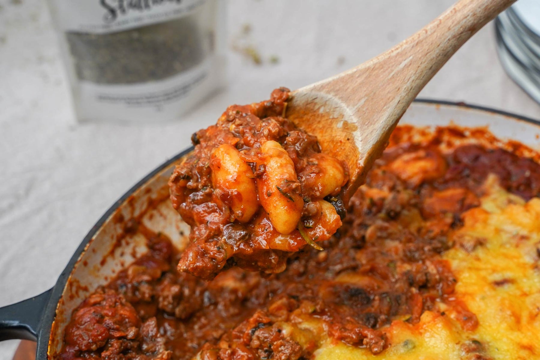 Beef and Gnocchi Bake