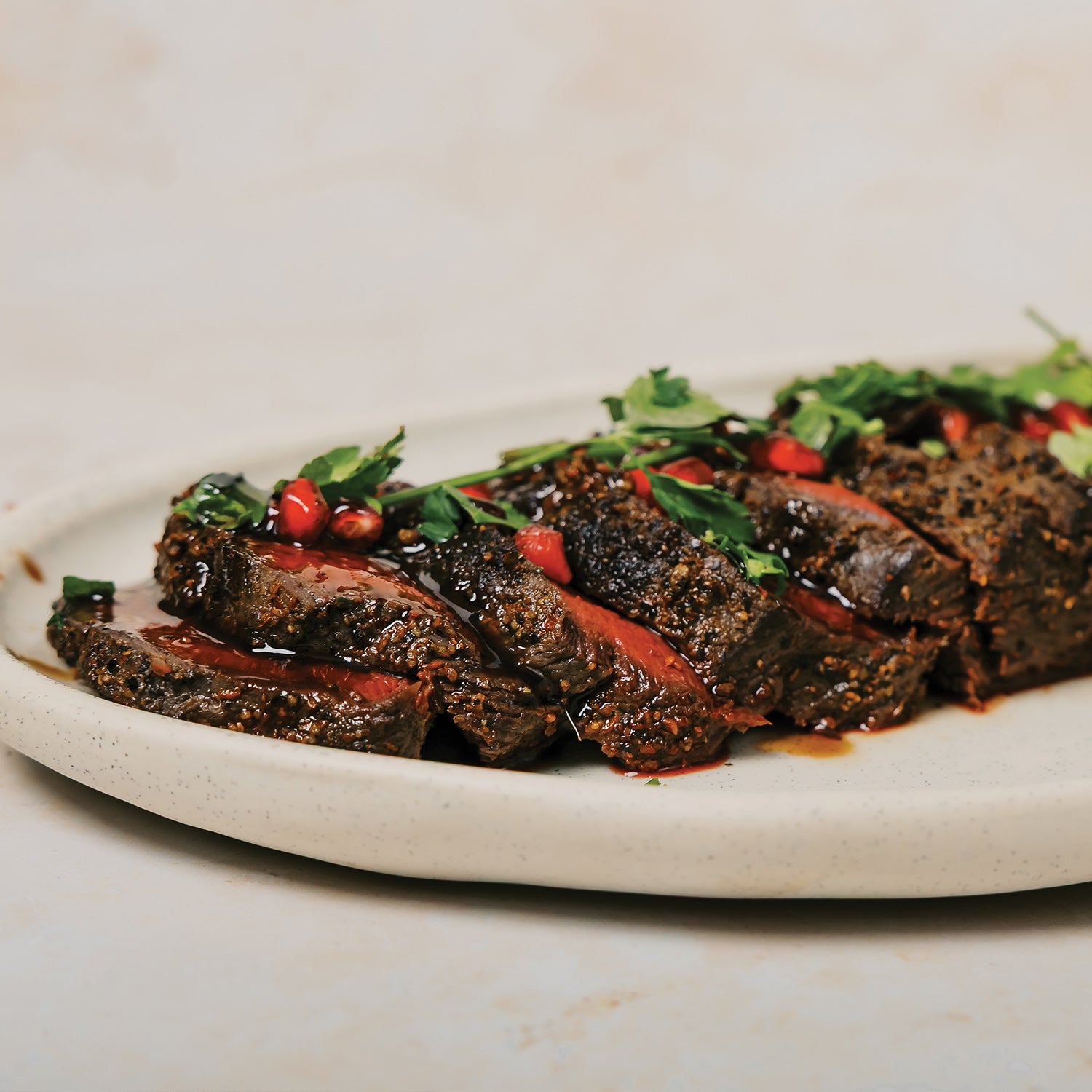 Pepper-Crusted Seared Venison Loin – Pepper & Me