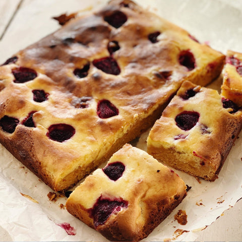 Raspberry Cheesecake Caramilk Brownie