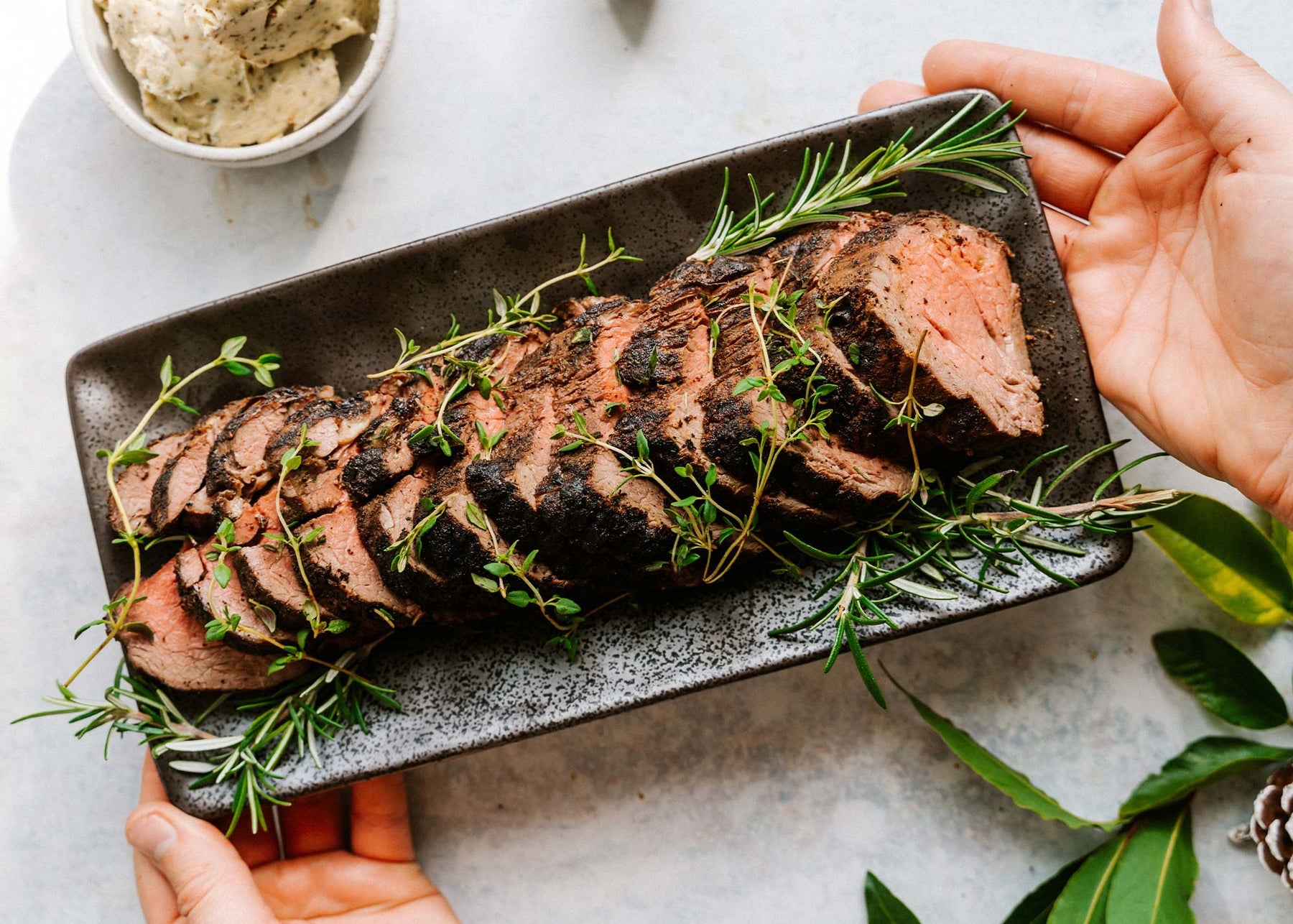 BBQ Roasted Eye Fillet with Double Shot Seasoning