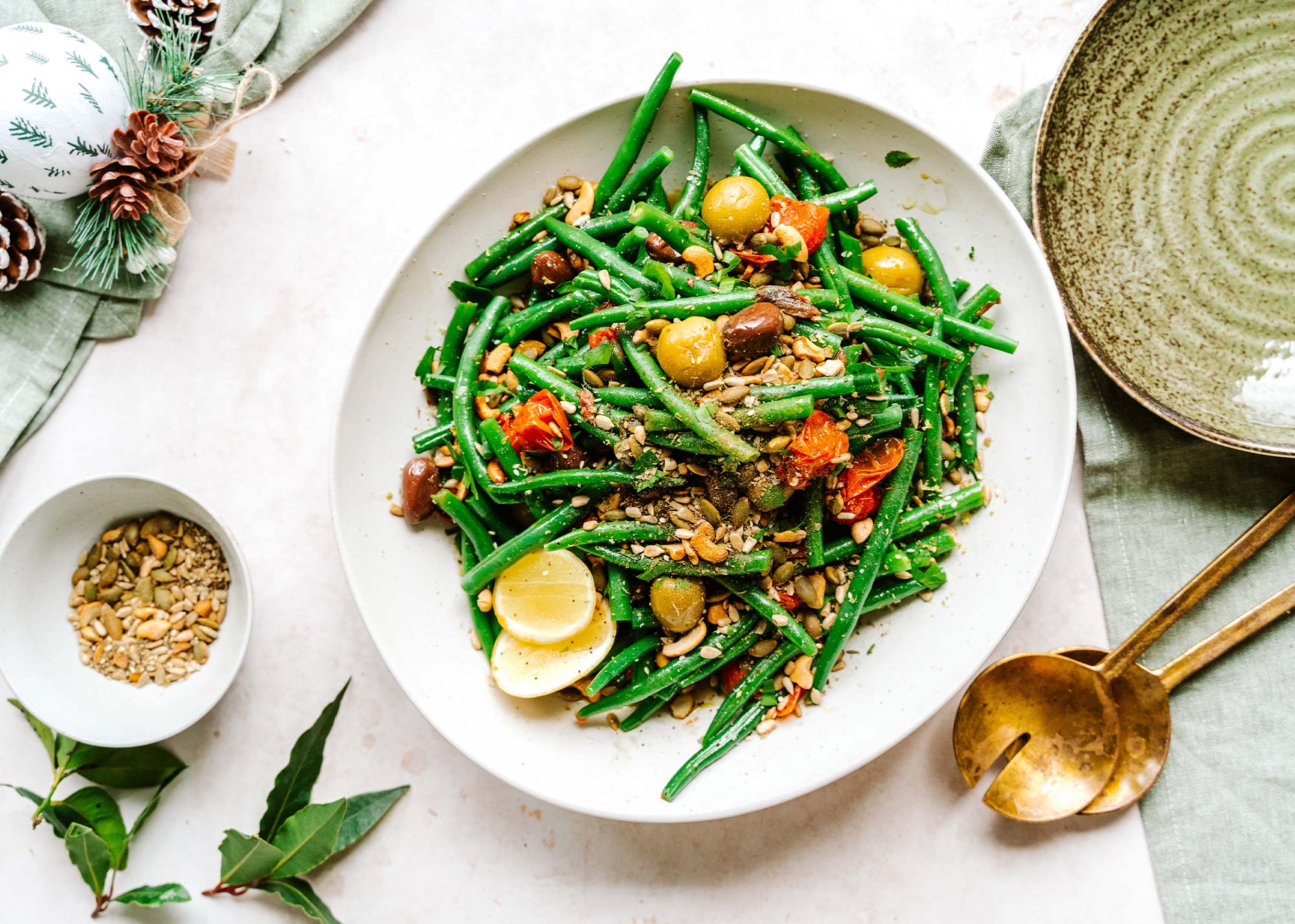 Bean Salad With Special Sprinkles – Pepper & Me