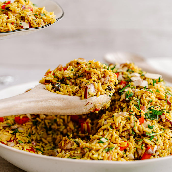 Rice Salad With Rice Rice Baby Seasoning