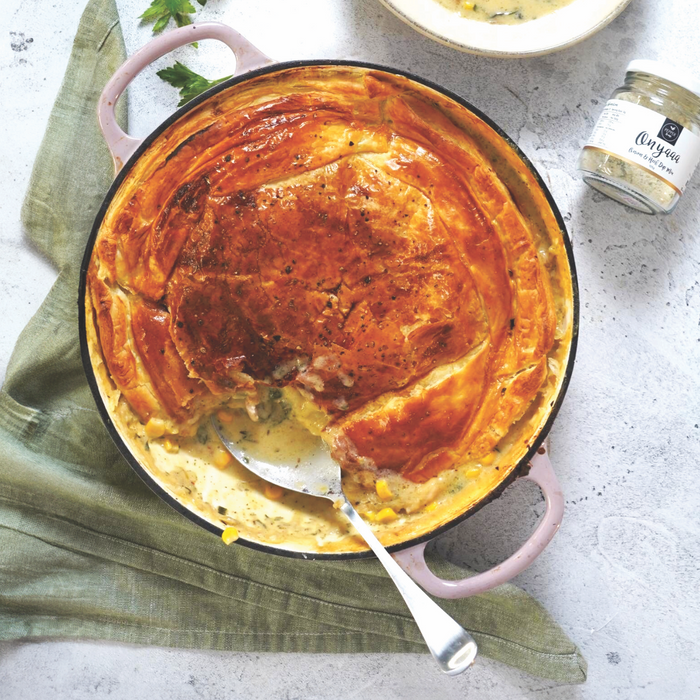 Onion Dip Chicken Pie
