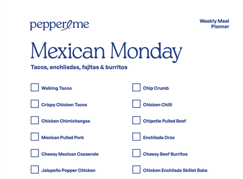 Weekly Meal Planner