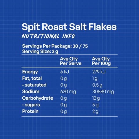 Spit Roast Salt Flakes